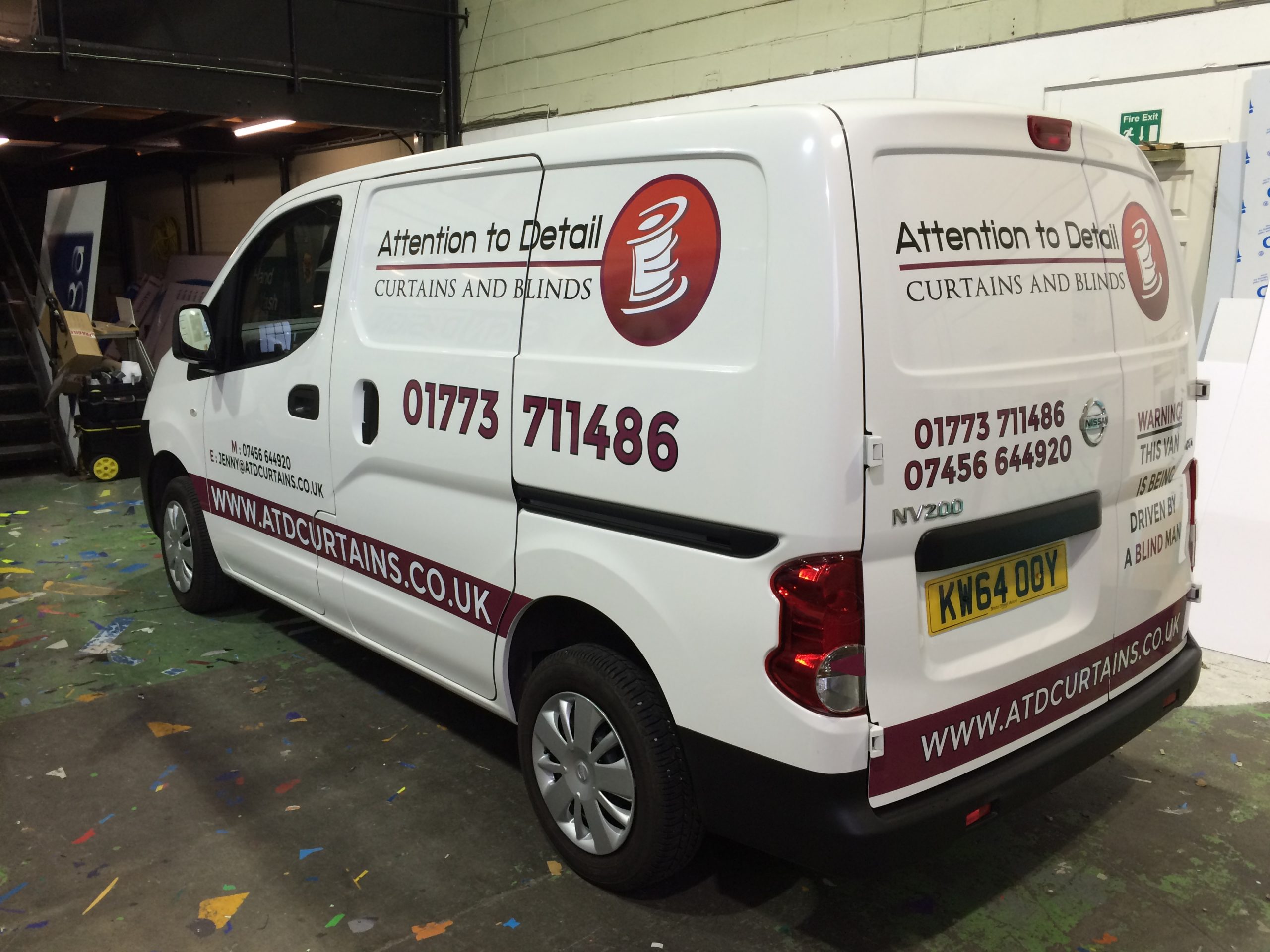 Our Work - Vehicle Graphics - Sign Design